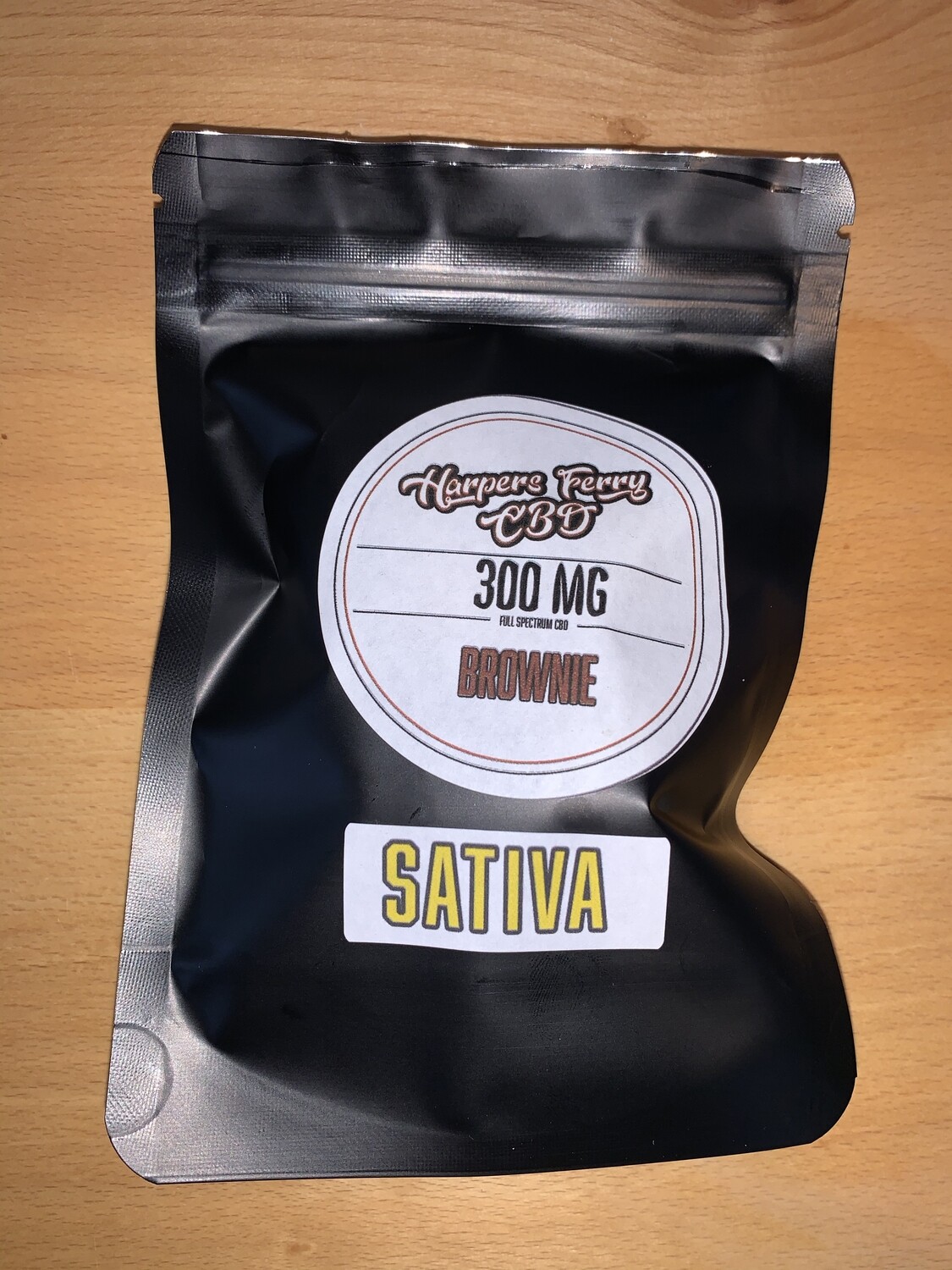Full Spectrum CBD Sativa Brownie 300 MG
