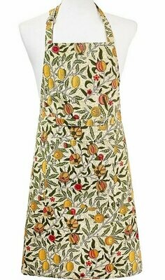 William Morris Willow Bough Blue Floral Pvc Olicloth Apron