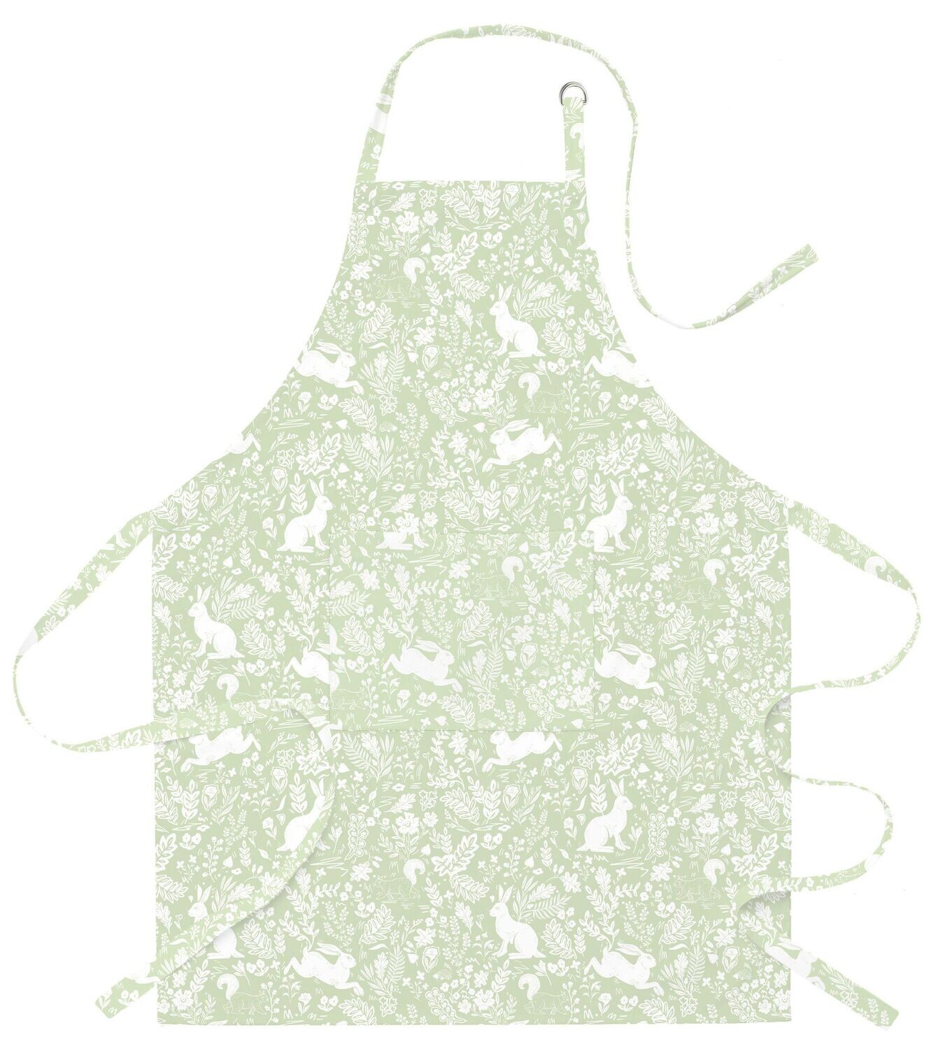 William Morris Forest Life Green Apron