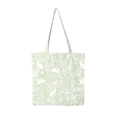 William Morris Forest Life Green Tote Bag