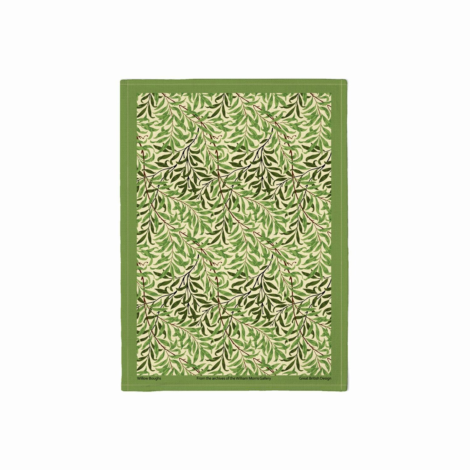 William Morris Willow Boughs Tea Towel
