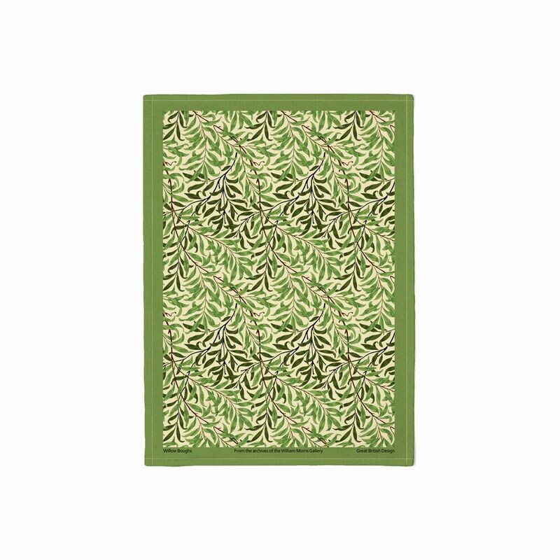 William Morris Willow Boughs Tea Towel