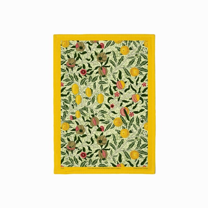 William Morris Fruit Tea Towel