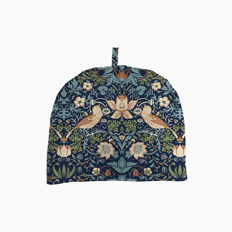 William Morris Strawberry Thief Navy Tea Cosy