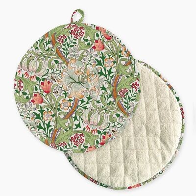 William Morris Golden Lily Range Cooker Pad/Hob Cover