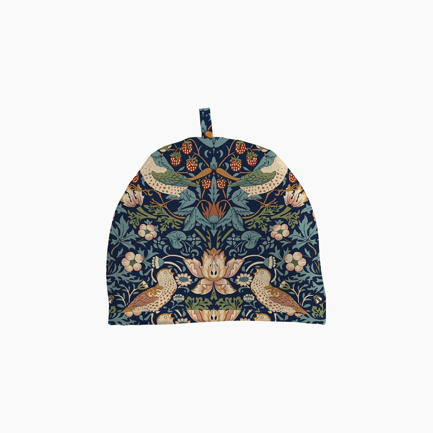 William Morris Strawberry Thief Navy Small Tea Cosy
