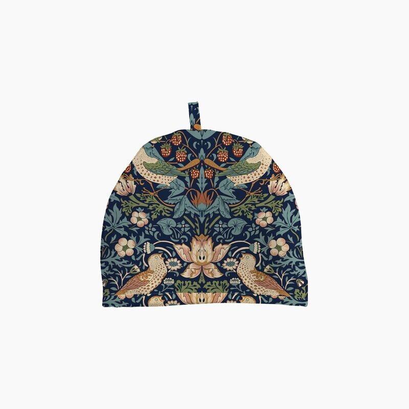 William Morris Strawberry Thief Navy Small Tea Cosy