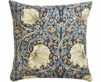 William Morris Pimpernel Blue Cushion Cover Only