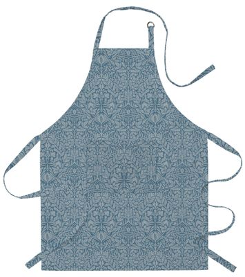 William Morris Acorn Blue Apron