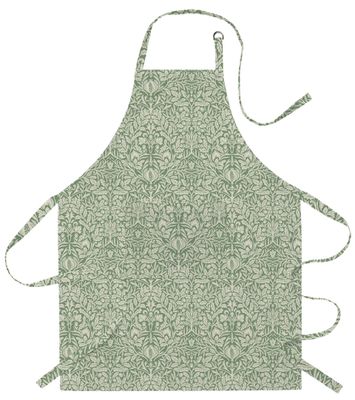 William Morris Acorn Green Apron