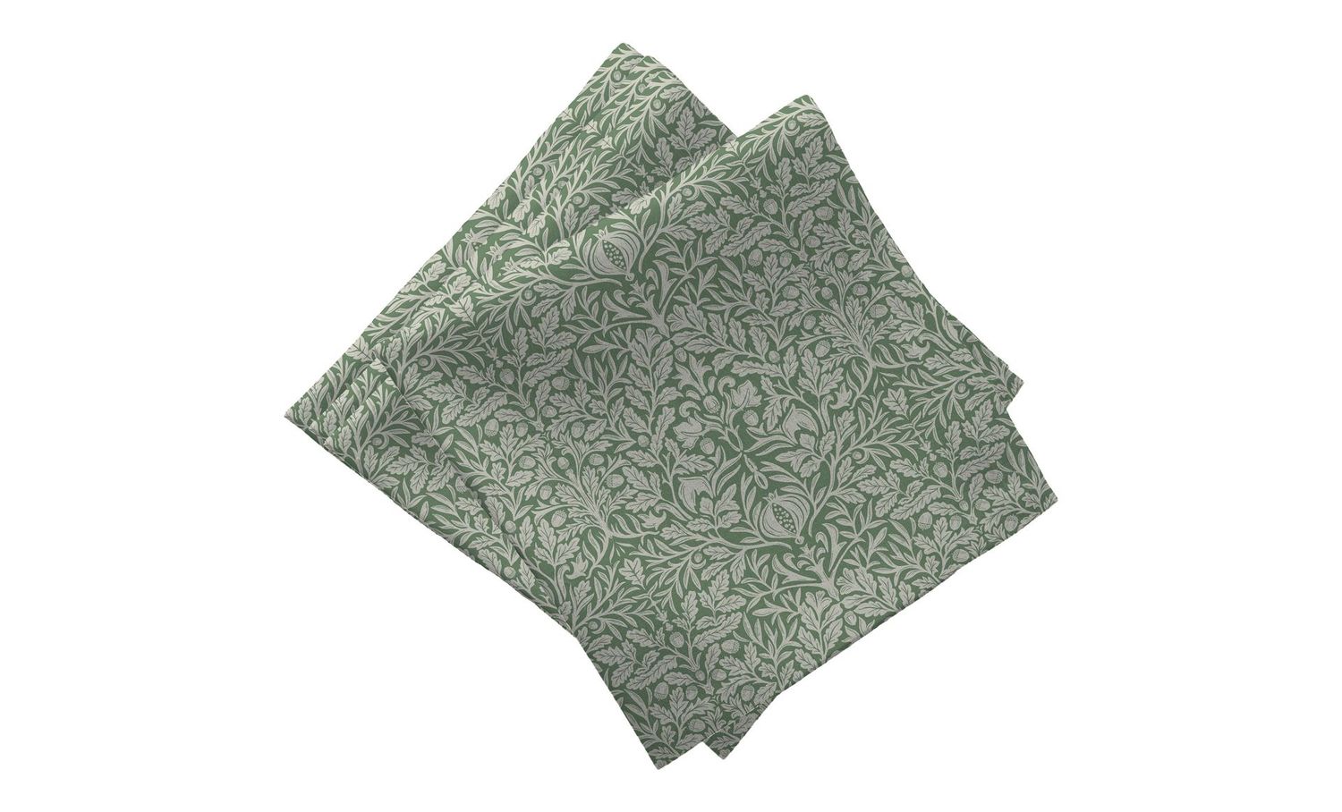 William Morris Acorn Green Napkins 4-Pack