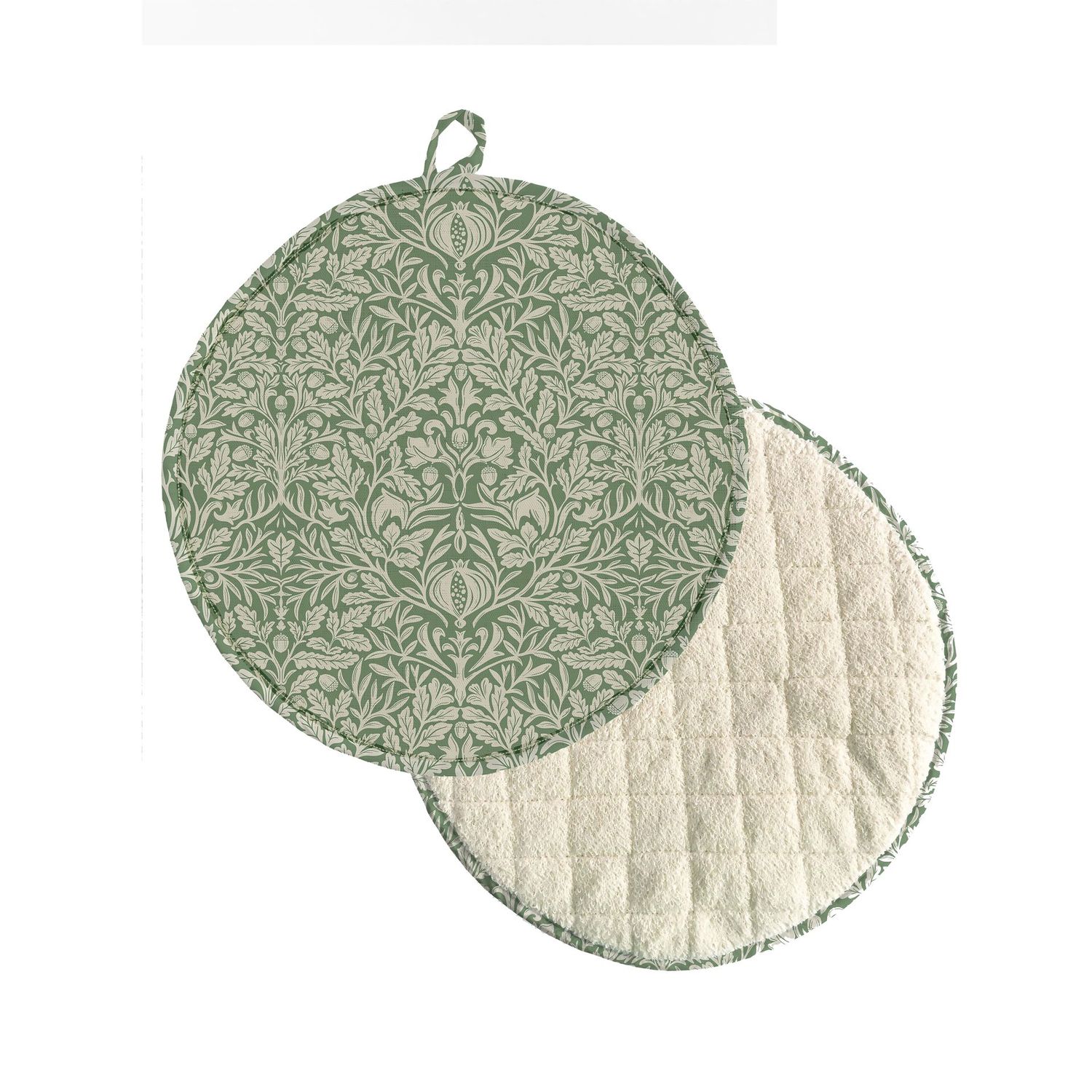 William Morris Acorn Green Range Cooker Pad/Hob Cover