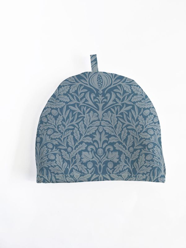 William Morris Acorn Blue Small Tea Cosy