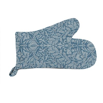 William Morris Acorn Blue Oven Mitt