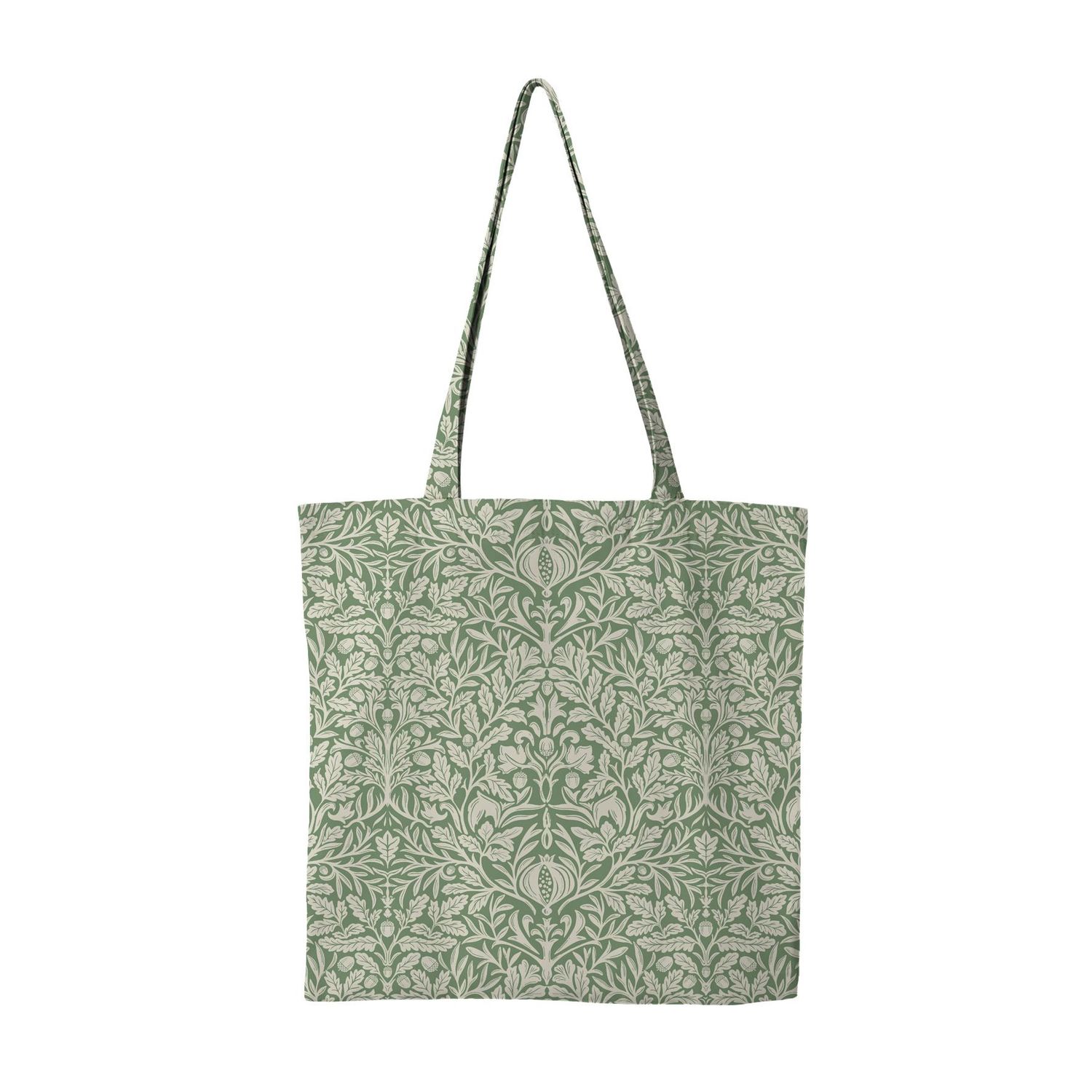 William Morris Acorn Green Tote Bag