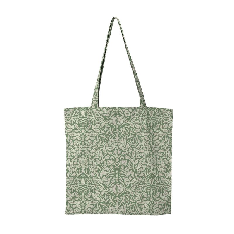 William Morris Acorn Green Tote Bag