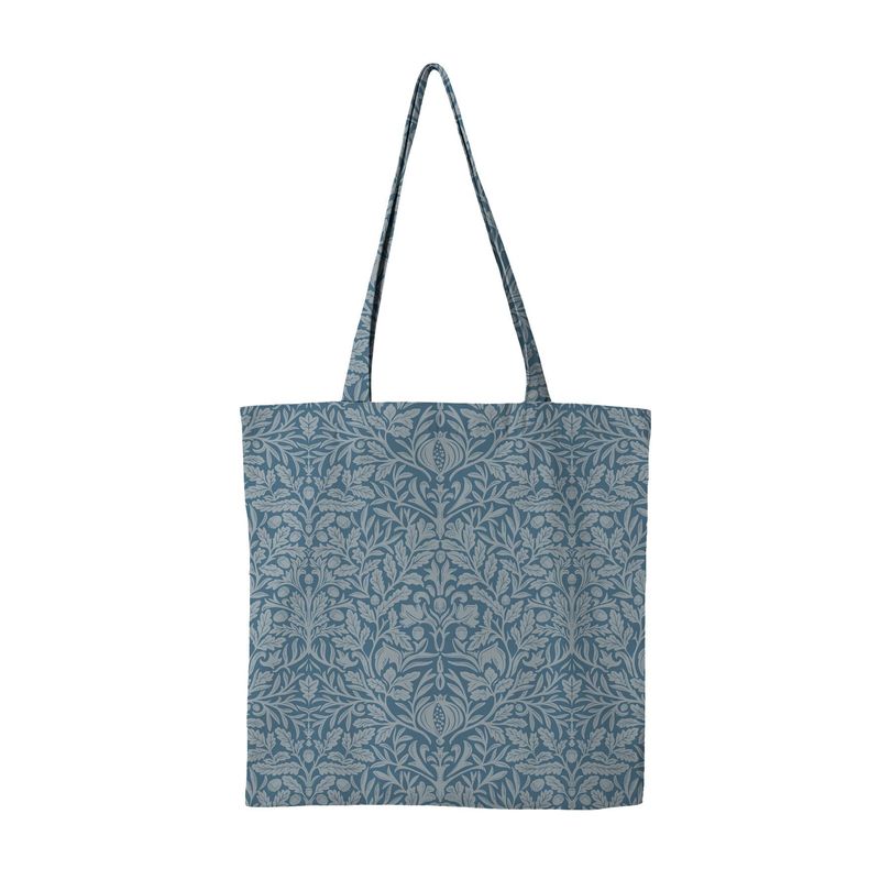 William Morris Acorn Blue Tote Bag