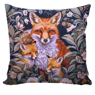 Morris Artwork Foxes Cushion Cover Only