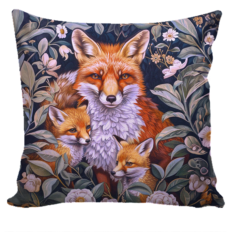 Morris Artwork Foxes Cushion Cover Only