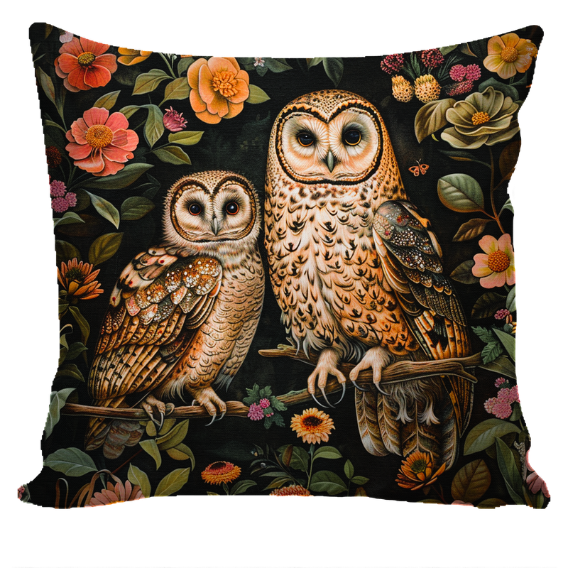 Morris Artwork Owls Cushion Cover Only