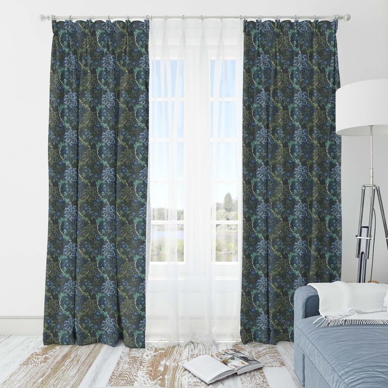 William Morris Seaweed Curtains