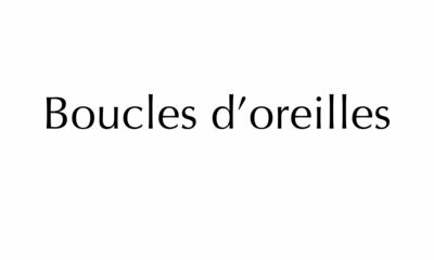Boucles d'oreille