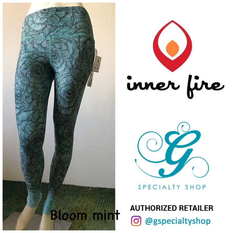 Inner Fire Leggings - Bloom Mint