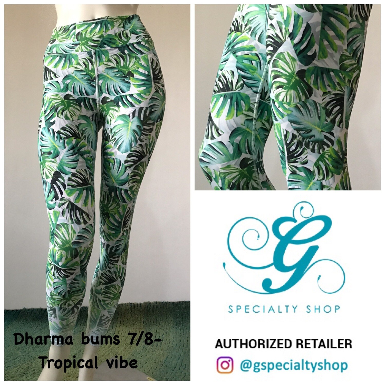 Dharma Bums 7/8 Length - Tropical Vibe