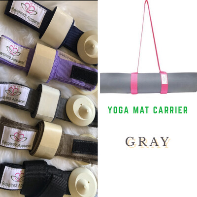 Plain Mat Carrier - Gray
