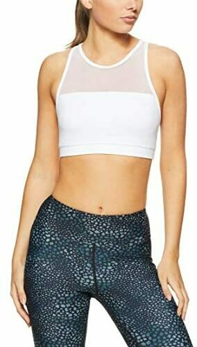 Dharma Bums Mesh Bra - White S