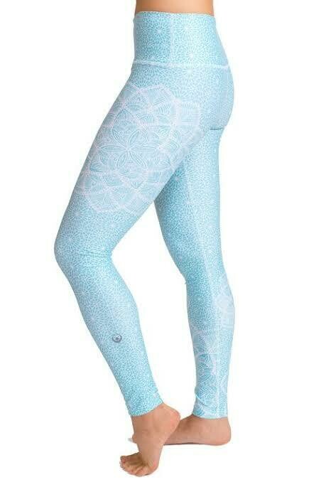 Inner Fire Leggings - Moroccan Sky