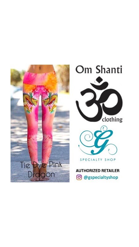 Om Shanti - Pink Dragon