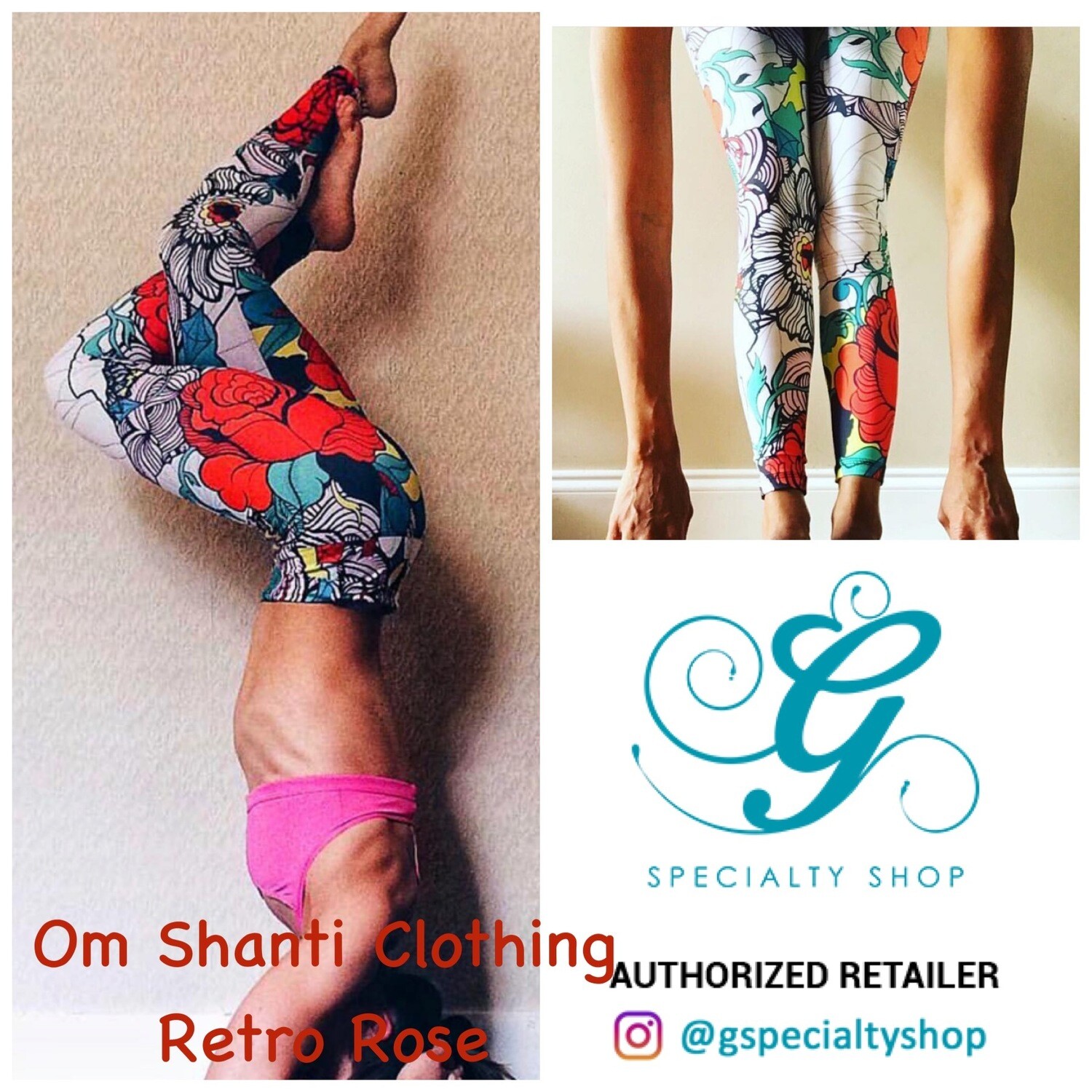 Om Shanti Eco - Retro Rose