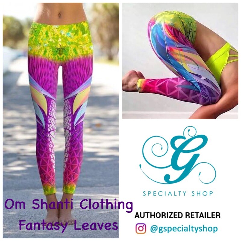 Om Shanti Eco - Fantasy Leaves