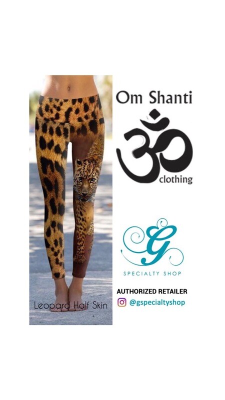 Om Shanti - Leopard Half Skin