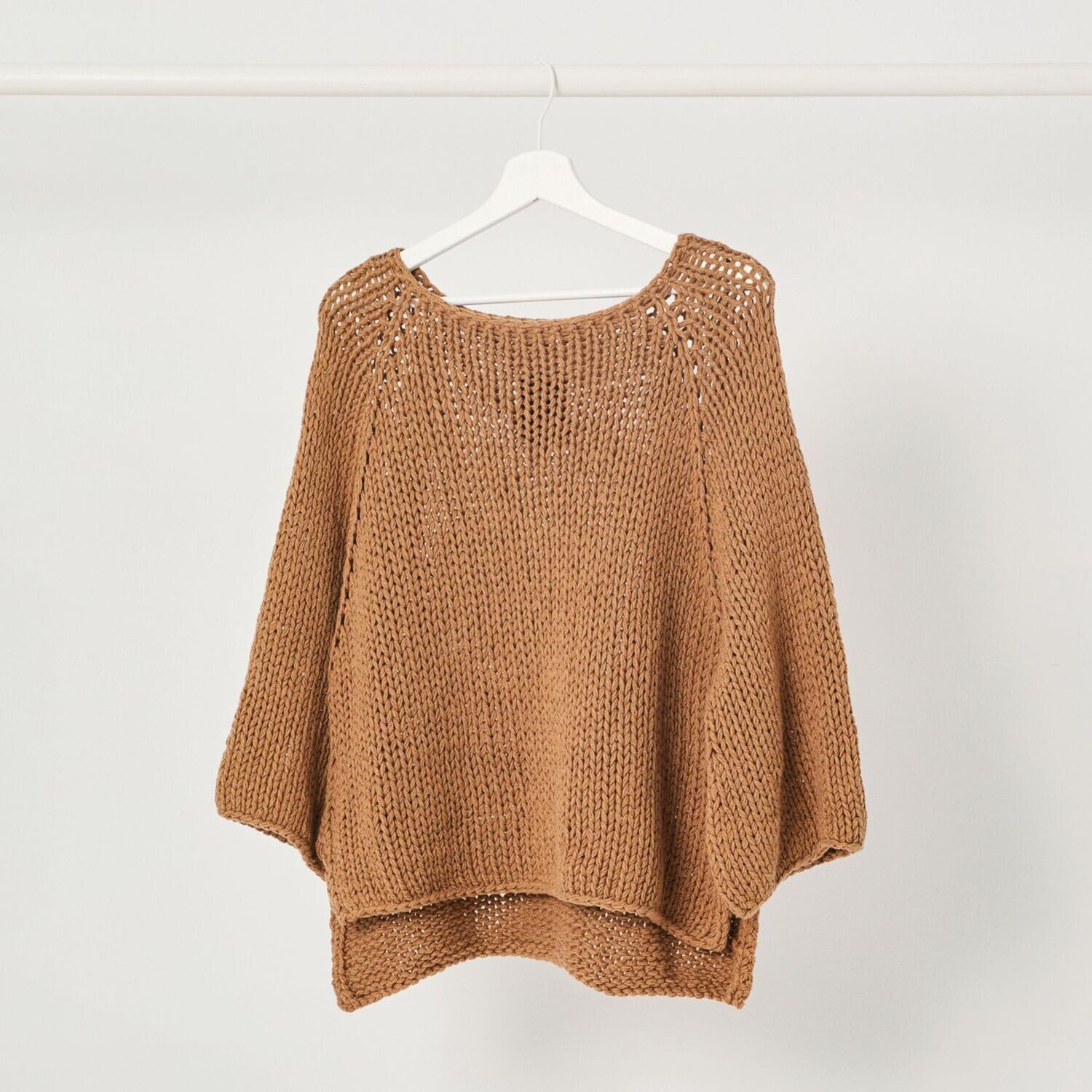A-Linie Sweater MEL, Farbe: sahara, Größe: XS/S