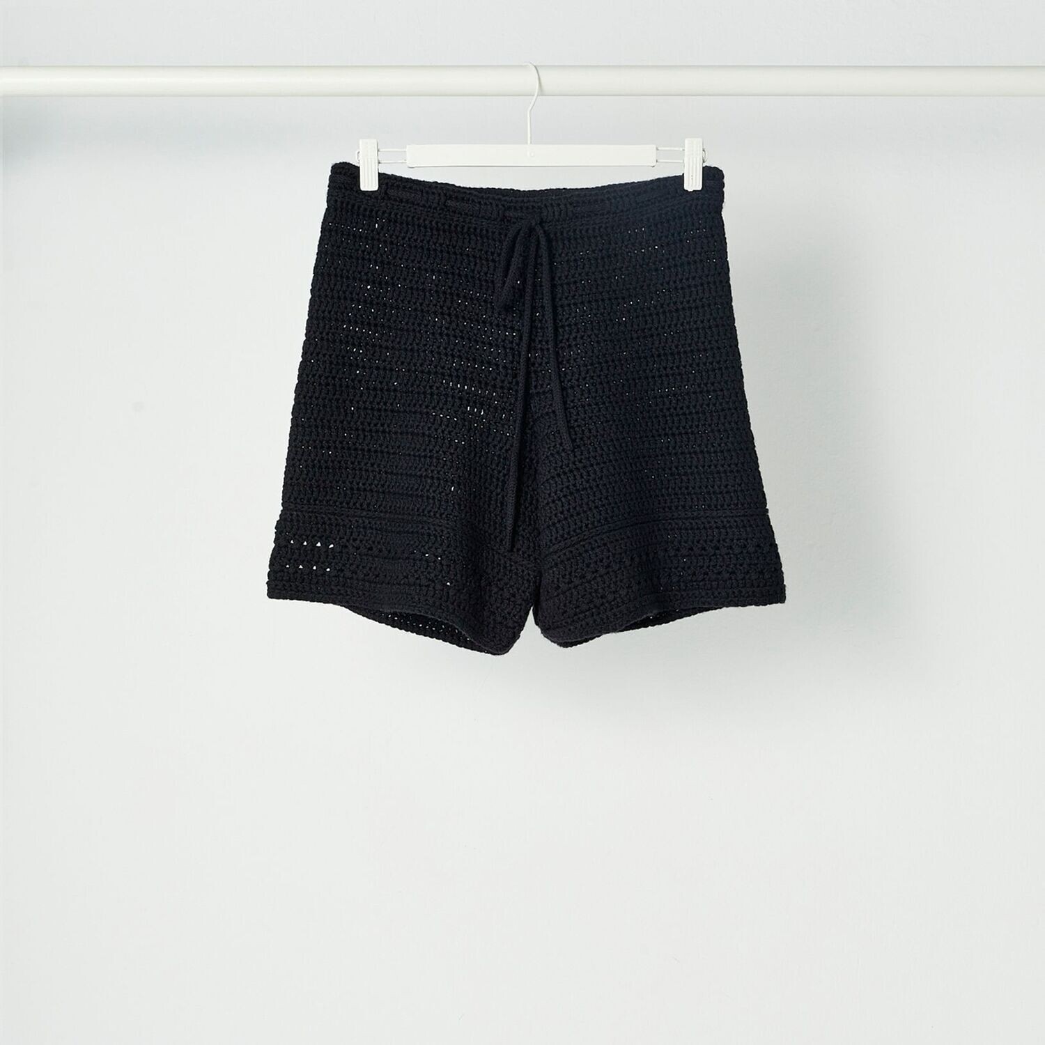 Häkel-Shorts LYAN SHORTS, Farbe: schwarz, Größe: XS/S