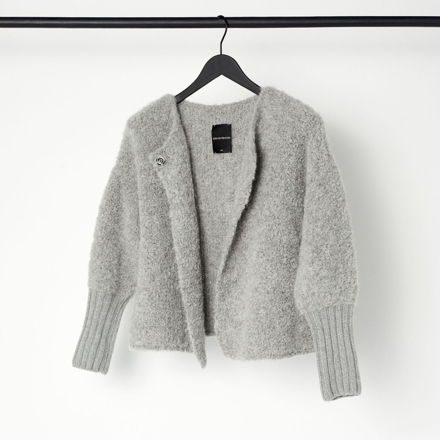 Cardigan TEDDY, Farbe: grau, Größe: XS/S