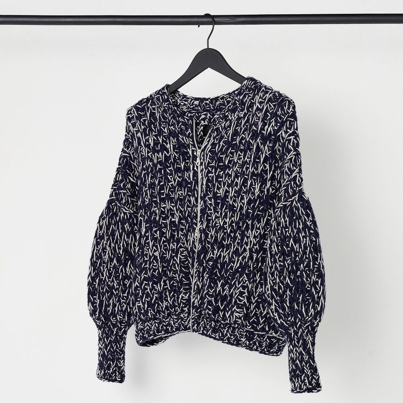 Strick-Bomberjacke CLAIRE