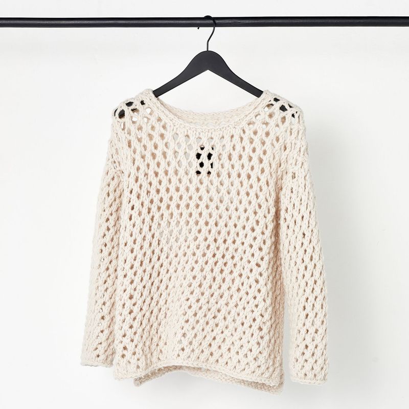 Handstrick-Pullover LESLEY