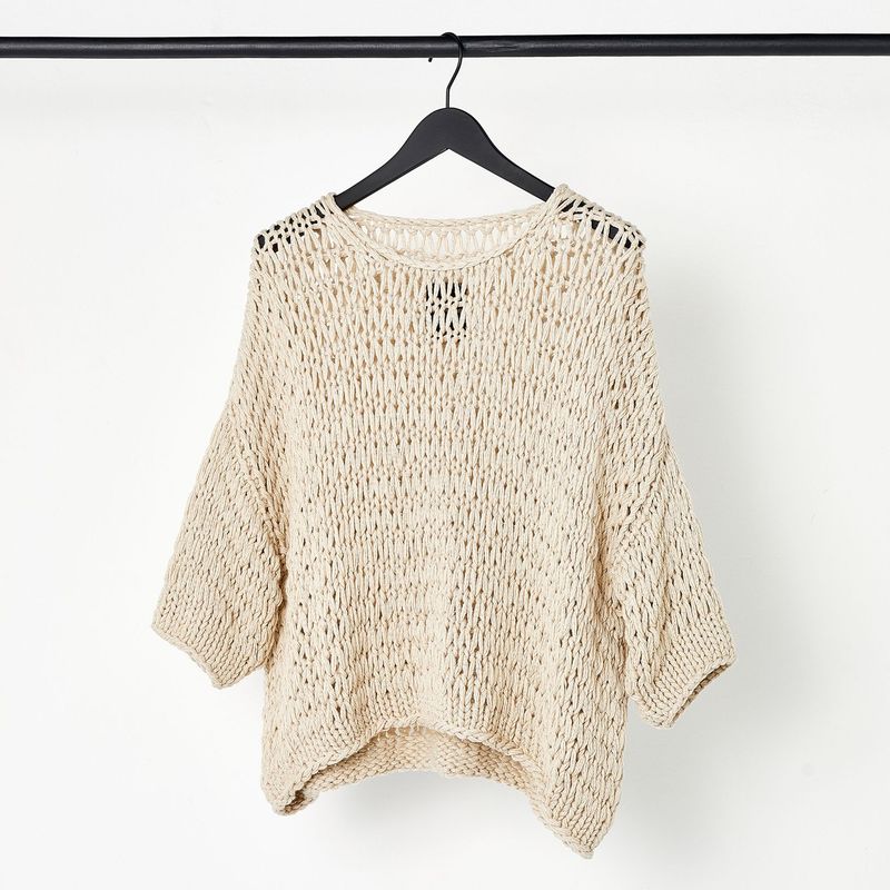 Handstrick-Sweater MANOU