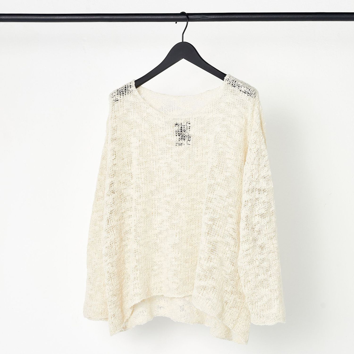 Leichter Pullover ATHENA, Farbe: ecru, Größe: M/L