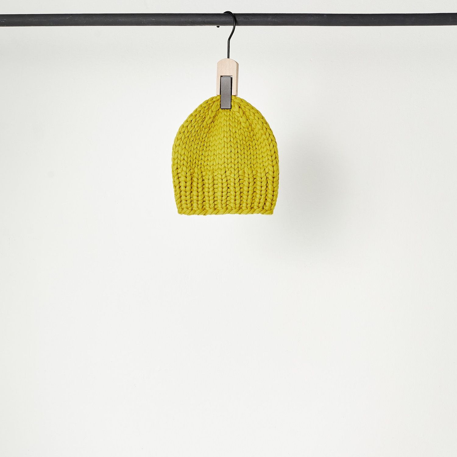 Handstrick-Mütze LUCA Handstrick-Mütze LUCA, Farbe: mustard