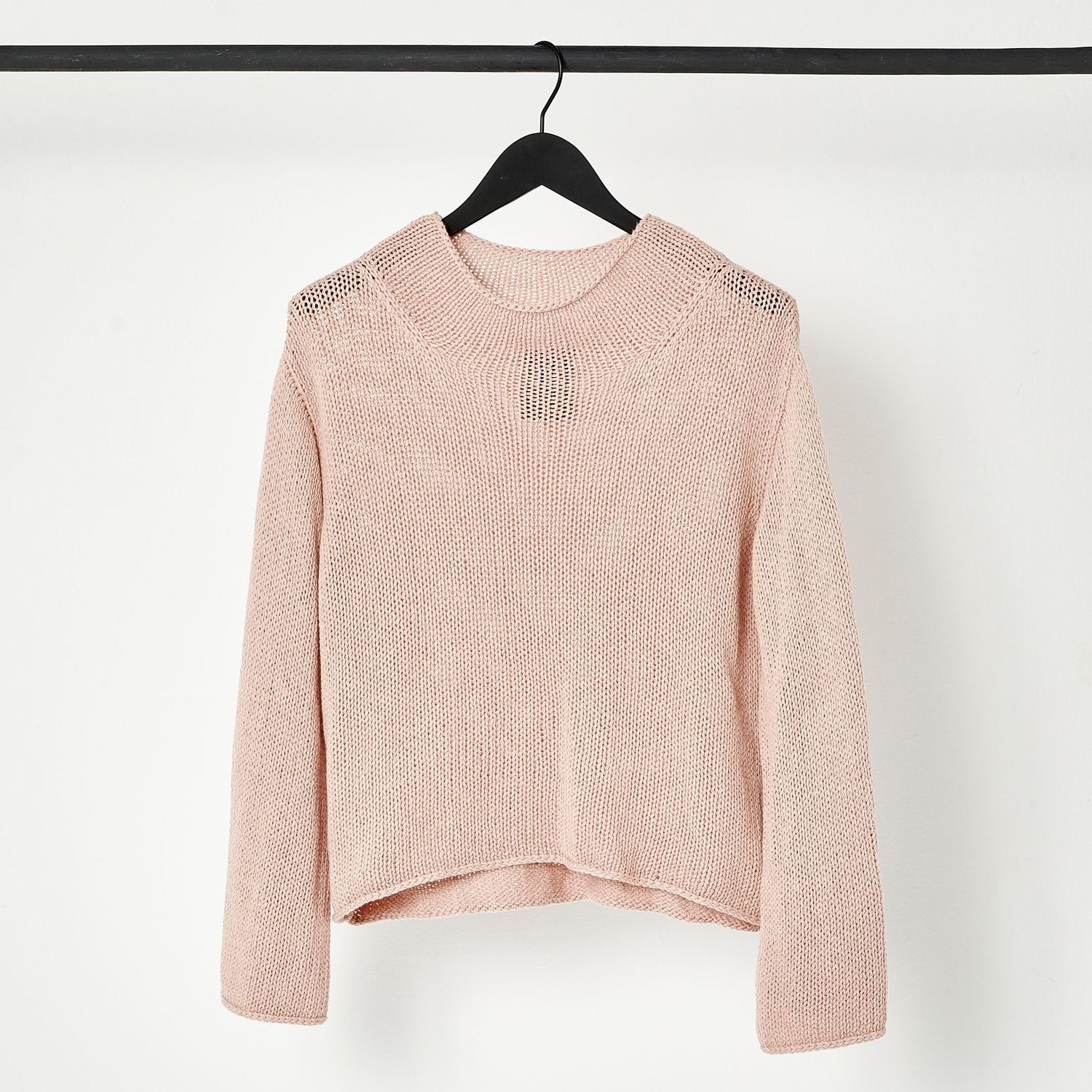 Leichter Turtleneck ARIE, Größe: XS/S, Farbe: pink powder