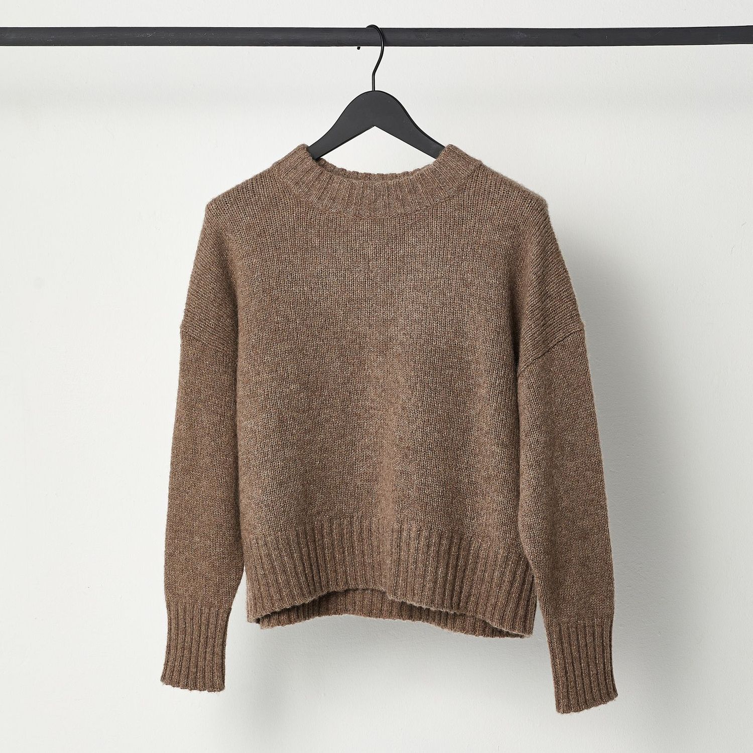 SARA SWEATER aus Kaschmir/Seide SARA SWEATER aus Kaschmir/Seide, Farbe: haselnuss, Größe: M