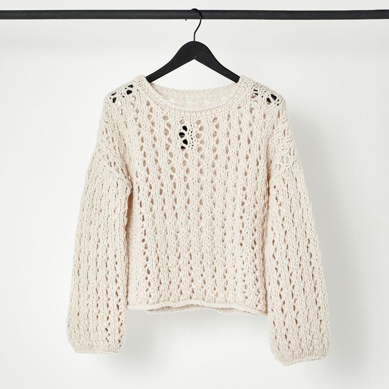 Handstrick-Sweater ELLA