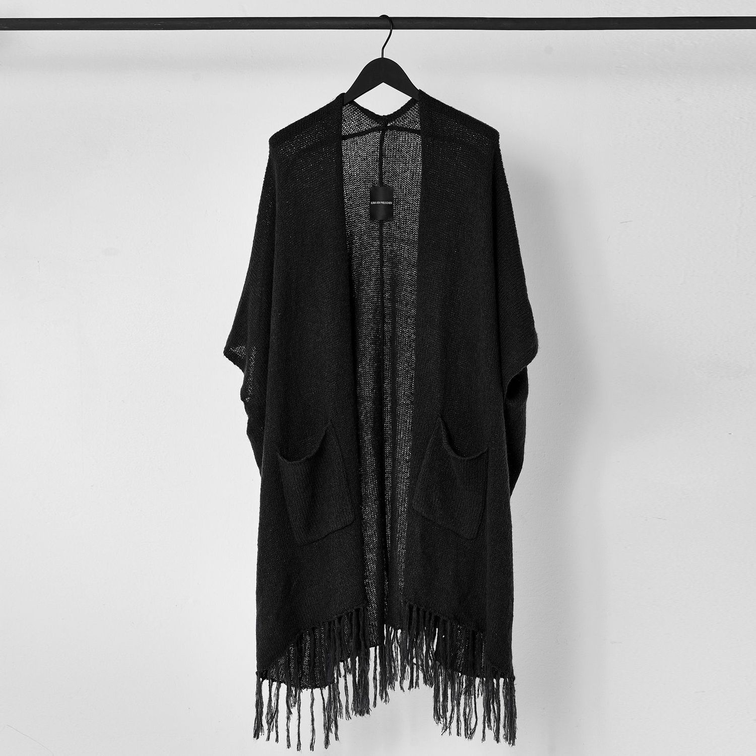 Oversize-Cape LISSY Oversize-Cape LISSY, Farbe: schwarz, Größe: XS/S