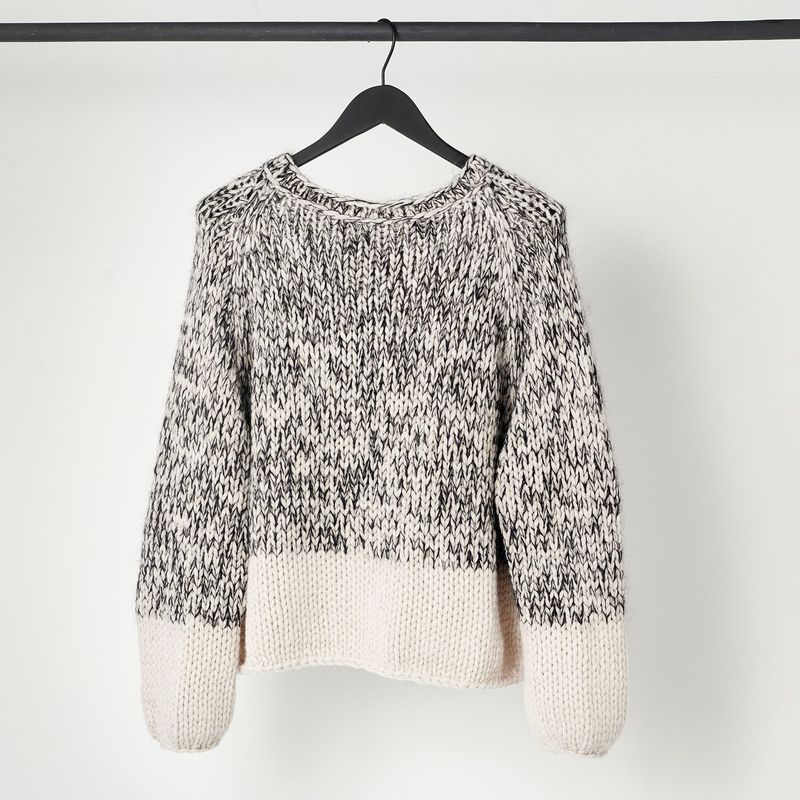 Handstrick-Pullover JENNY SWEATER Handstrick-Pullover JENNY SWEATER