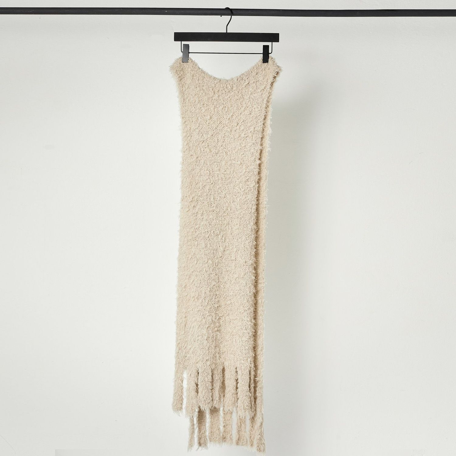 Schal BELLA FRINGES, Farbe: ecru