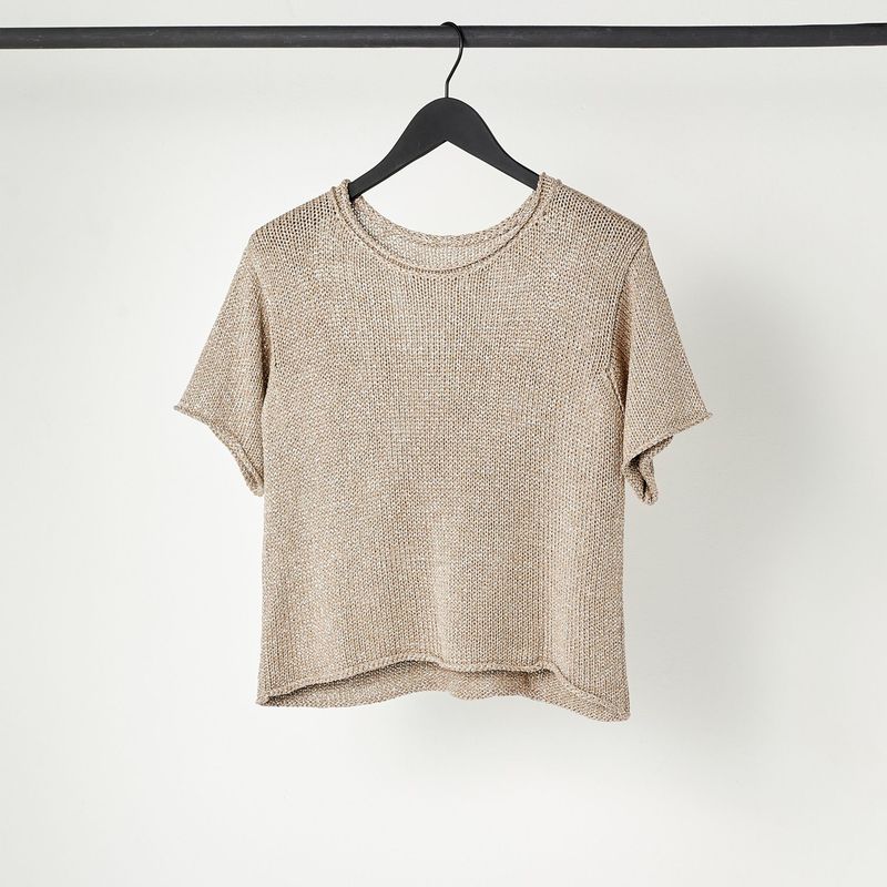 Glitzer-Halbarm MARISA TOP